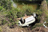 5 injured as car falls into gorge near Kallaup